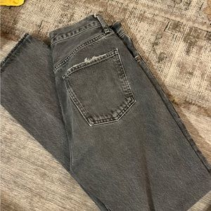 High Rise straight jeans